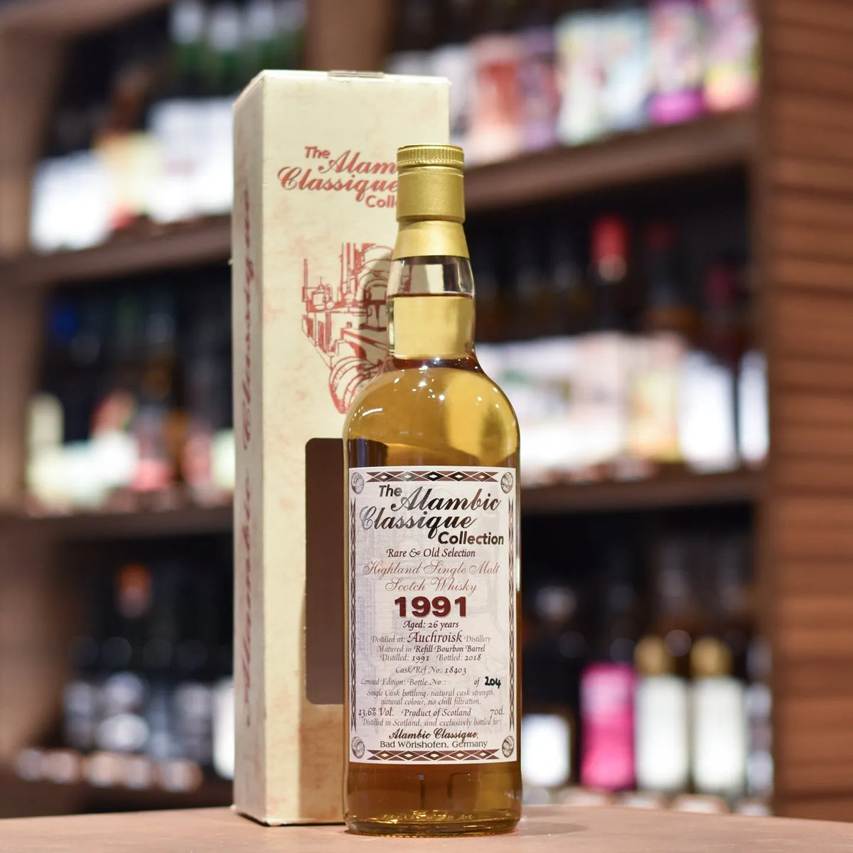 Alambic Classique - Auchroisk 26 Year Old 1991 Cask 18403