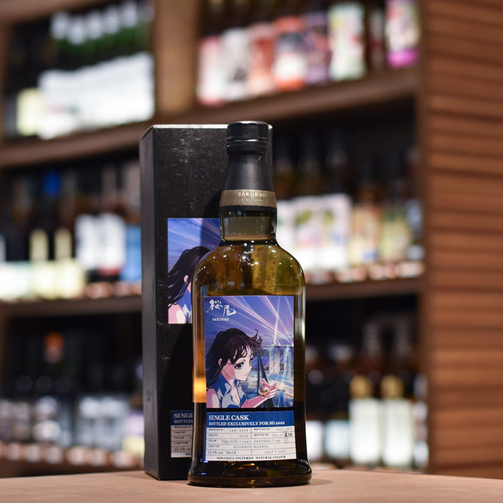 櫻尾 Sakurao 3 Year Old 2019 for Singapore Single Cask 5216