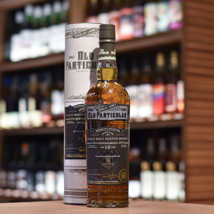 Old Particular - Bunnahabhain 18 Year Old 2004 75 Celebrating 75 Glorious Years of Whisky