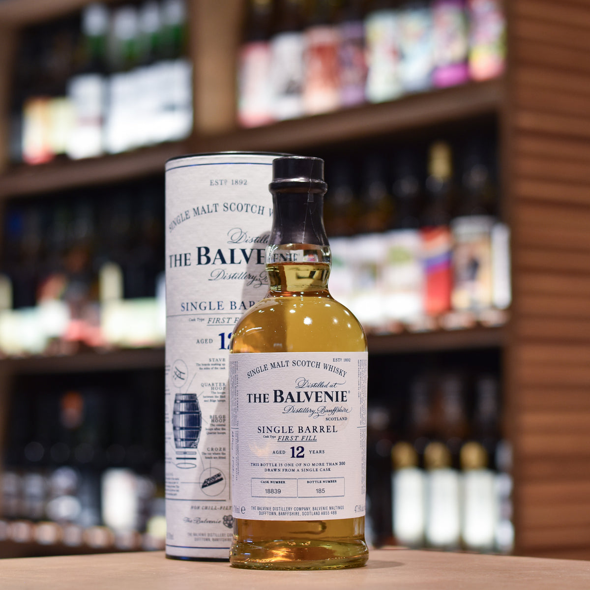 Balvenie 12 Year Old Single Barrel First-fill Bourbon Cask