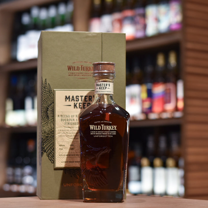 Wild Turkey Master's Keep Unforgotten Straight Bourbon and Rye Whiskey