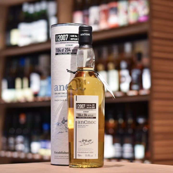 Ancnoc 2007 - 2023 Germany Exclusive Cask 632 - The Rare Malt