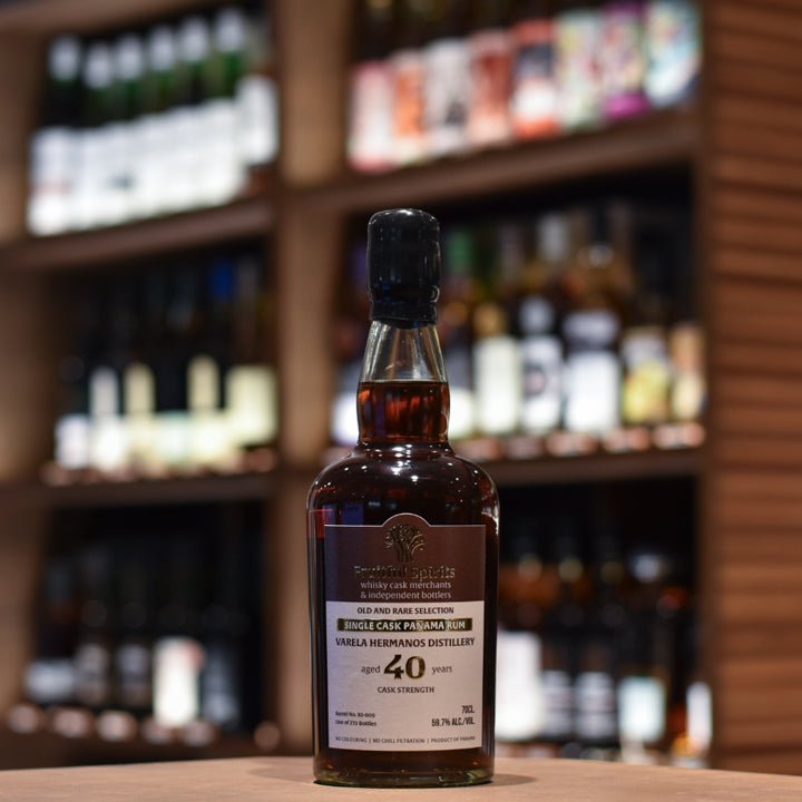 Fruitful Spirits - Varela Hermanos 40 Year Old Rum Singe Cask 82 - 009 - The Rare Malt