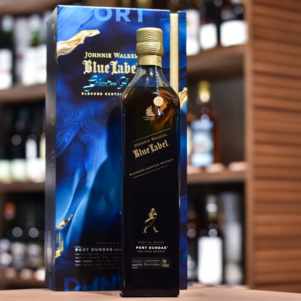 Johnnie Walker Blue Label Ghost & Rare - Port Dundas - The Rare Malt