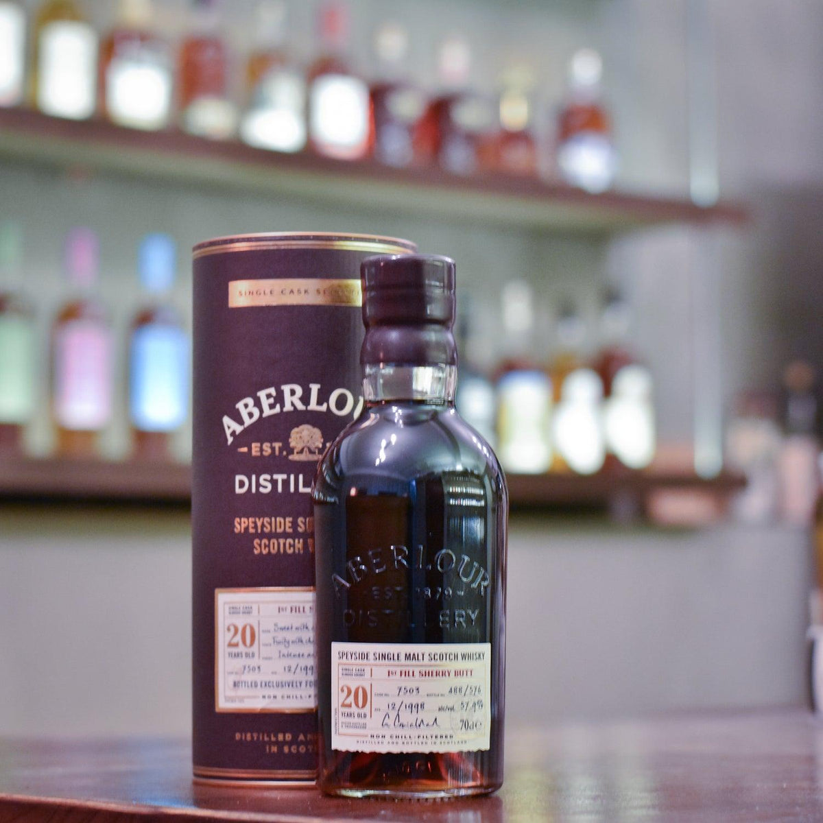 Aberlour 20 Year Old 1998 Taiwan Exclusive Cask 7503 - The Rare Malt