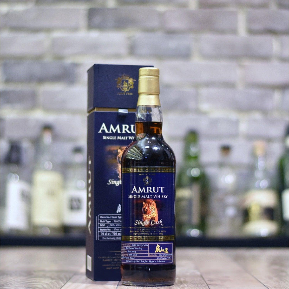 Amrut 4 Year Old 2014 Tiger's Finest Selection Cask 4683 - The Rare Malt