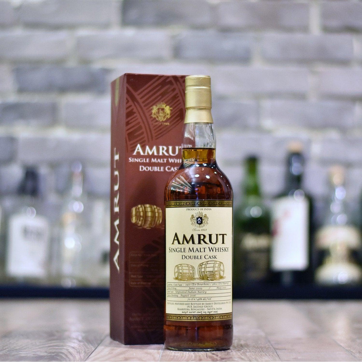 Amrut 7 Year Old Double Cask Cask 3451 & 3802 - The Rare Malt