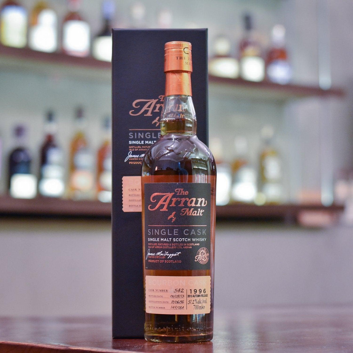 Arran 17 Year Old 1996 Cask 542 - The Rare Malt