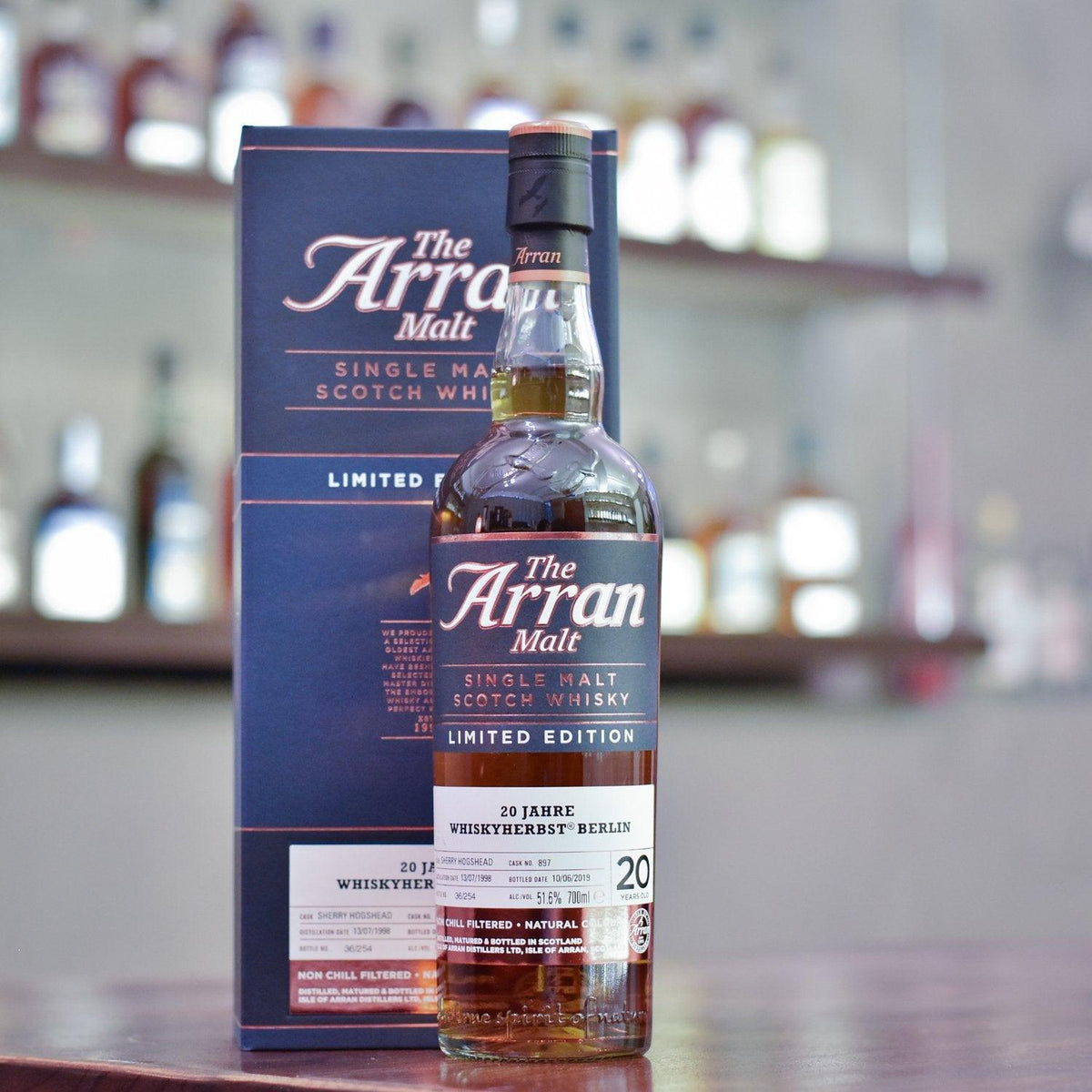 Arran 20 Year Old 1998 for Whiskyherbst Berlin Cask 897 - The Rare Malt