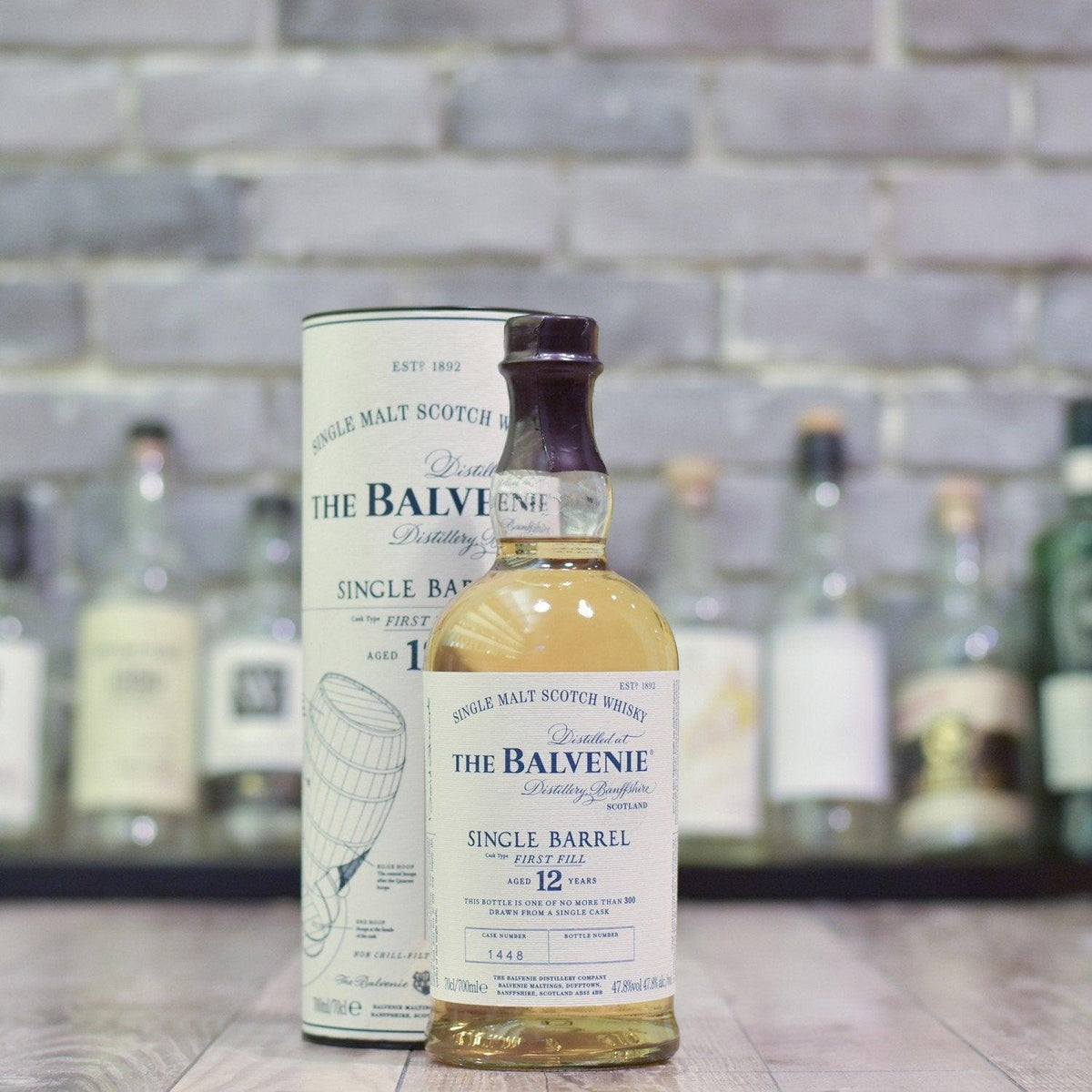 Balvenie 12 Year Old First-fill Ex-Bourbon Cask 1448 - The Rare Malt