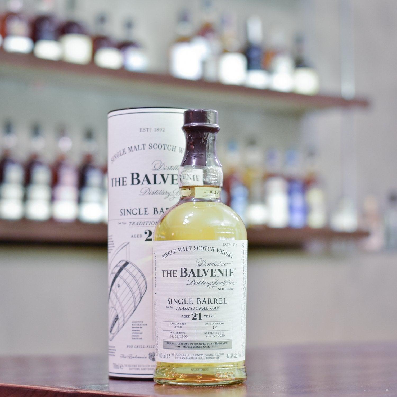 Balvenie 21 Year Old 1999 Single Barrel Cask 3740 - The Rare Malt