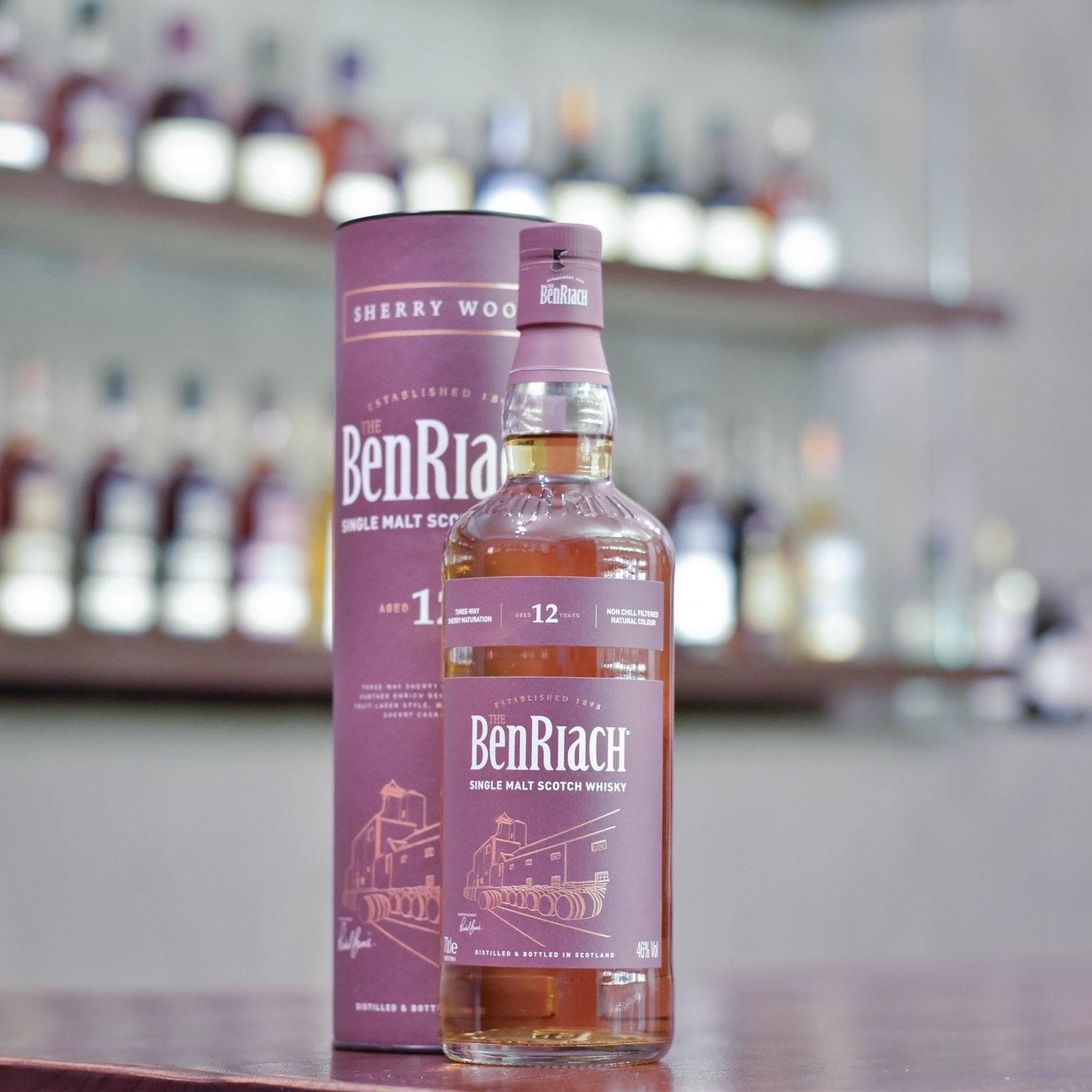 Benriach 12 Year Old Sherry Wood - The Rare Malt