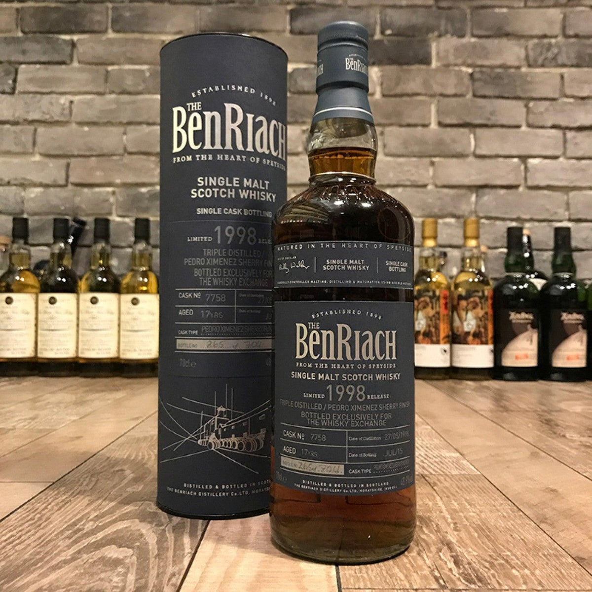 Benriach 17 Year Old 1998 Cask 7758 - The Rare Malt