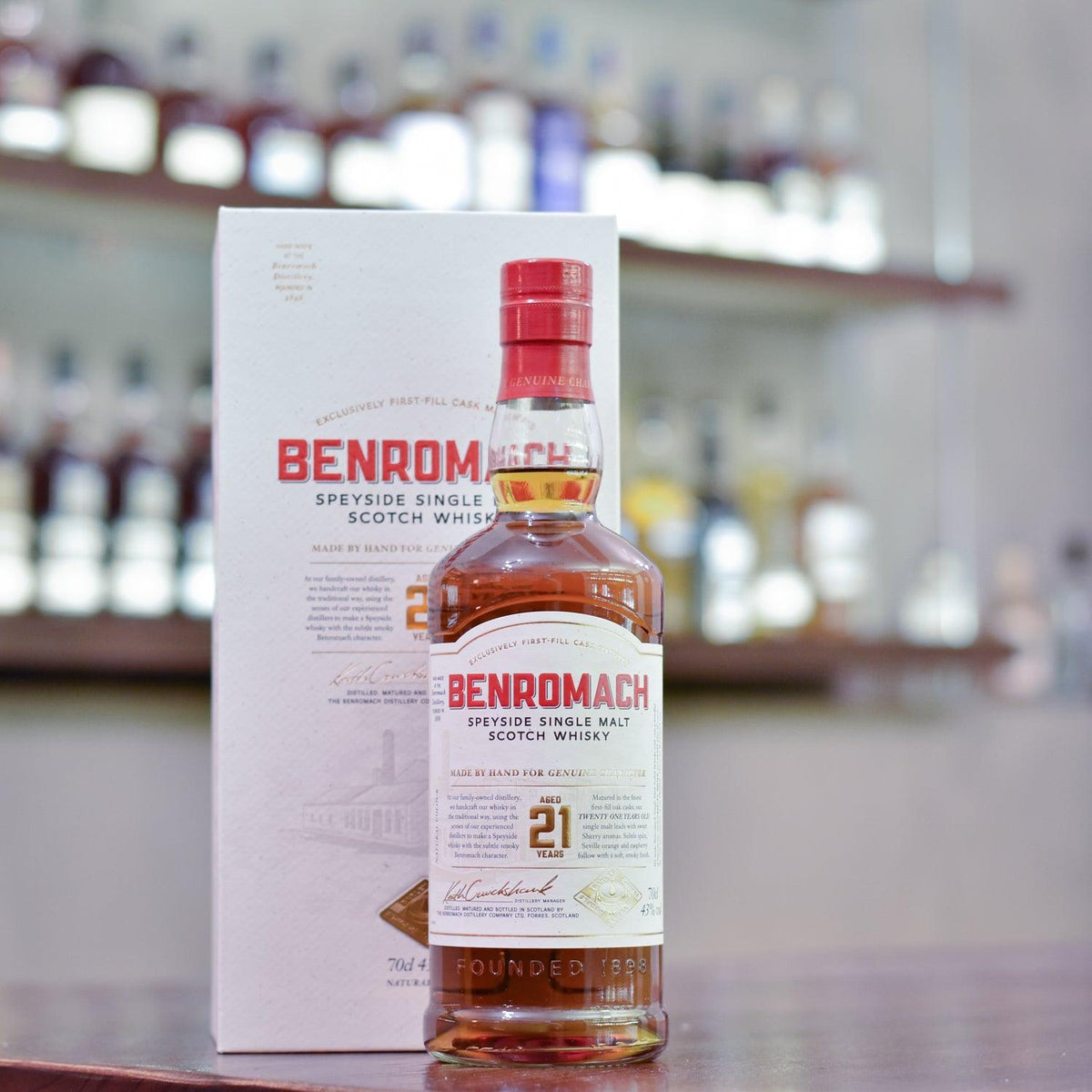 Benromach 21 Year Old - The Rare Malt