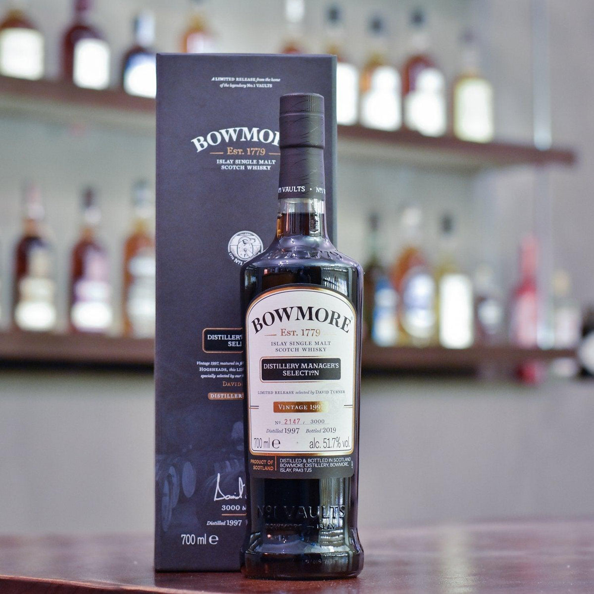 Bowmore 21 Year Old 1997 Distillery Manager's Selection - The Rare Malt