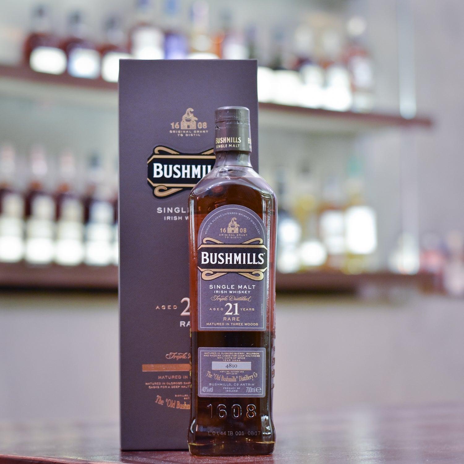 Bushmills 21 Year Old - Older Bottling - The Rare Malt