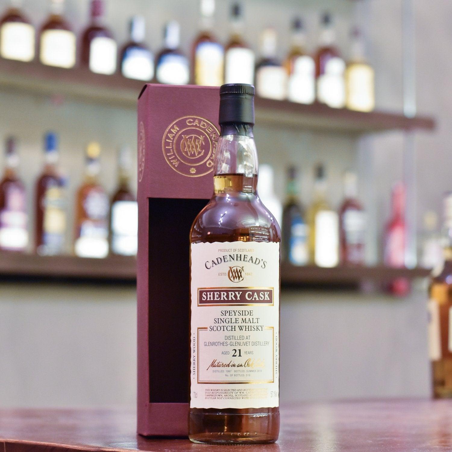 Cadenhead - Glenrothes 21 Year Old 1997 Sherry Cask - The Rare Malt