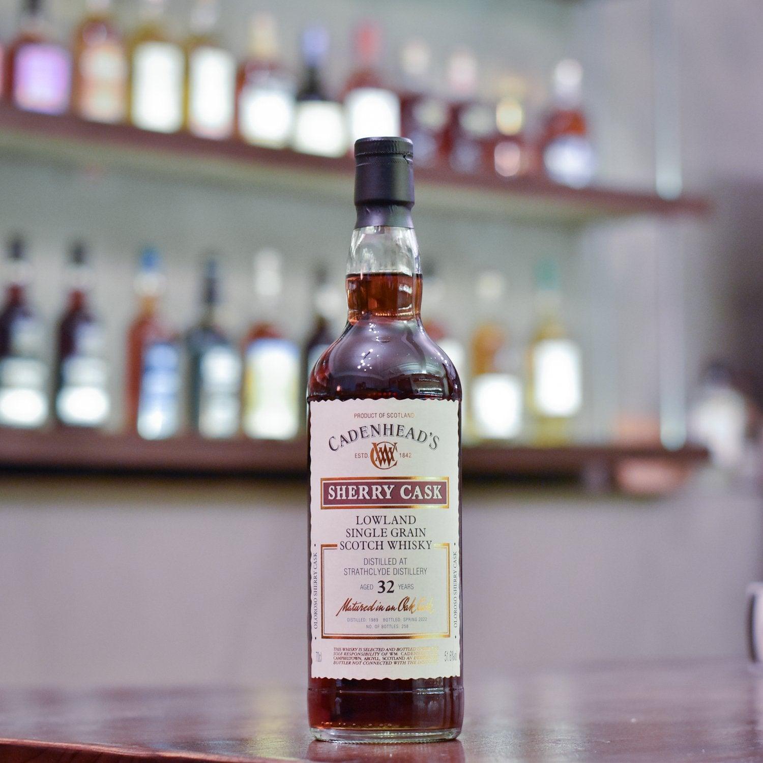 Cadenhead - Strathclyde 32 Year Old 1989 Authentic Collection Single Sherry Cask - The Rare Malt