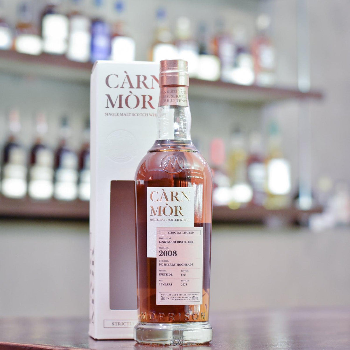 Carn Mor - Linkwood 12 Year Old 2008 Strictly Limited Edition - The Rare Malt
