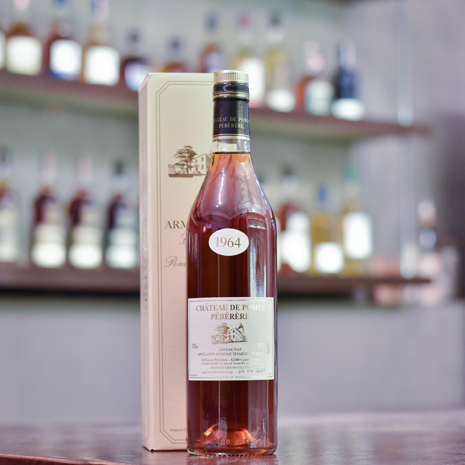 Chateau de Pomes Peberere 1964 - 2021 Armagnac - The Rare Malt