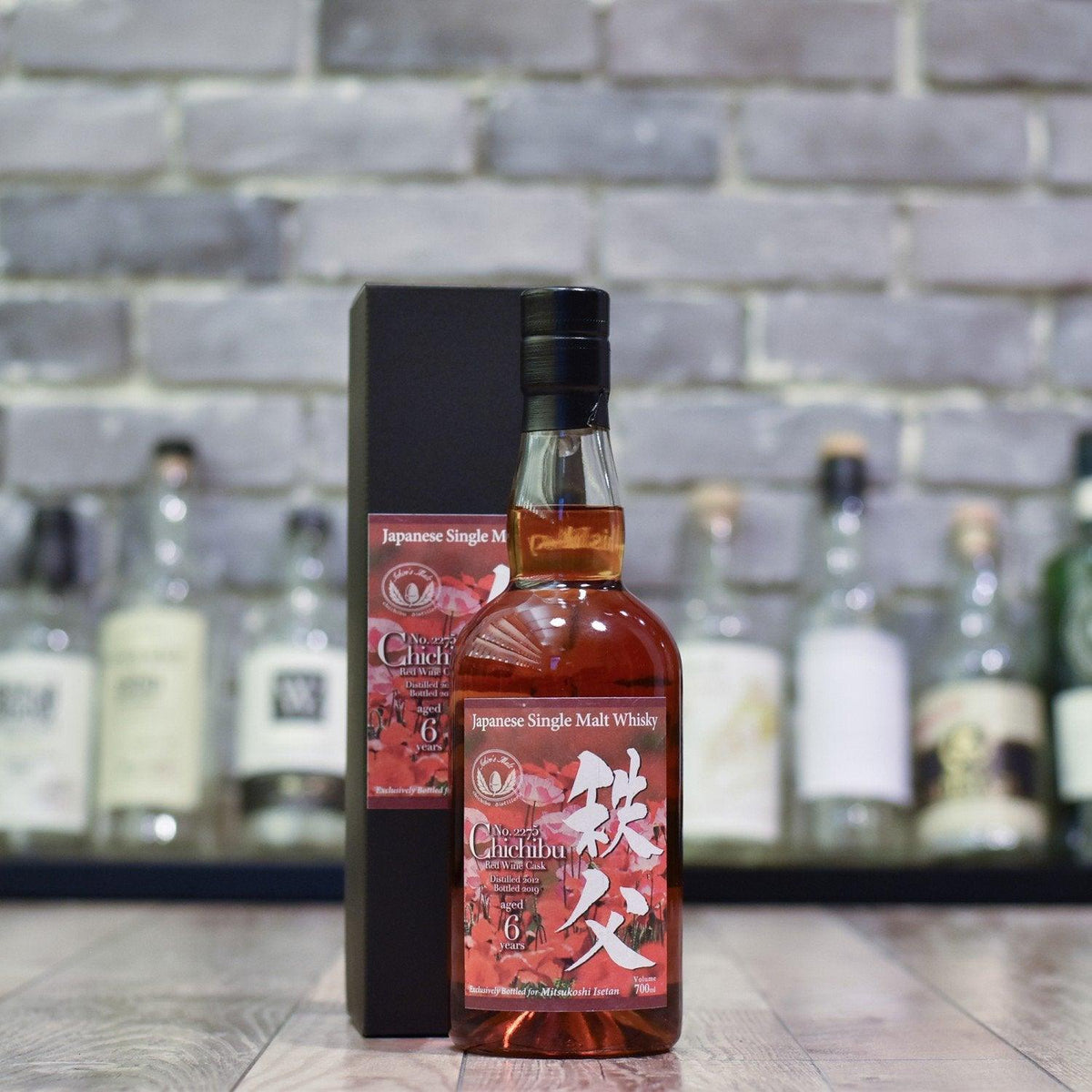 秩父 Chichibu 6 Year Old 2012 for Mitsukoshi Isetan Red Wine Cask 2275 - The Rare Malt