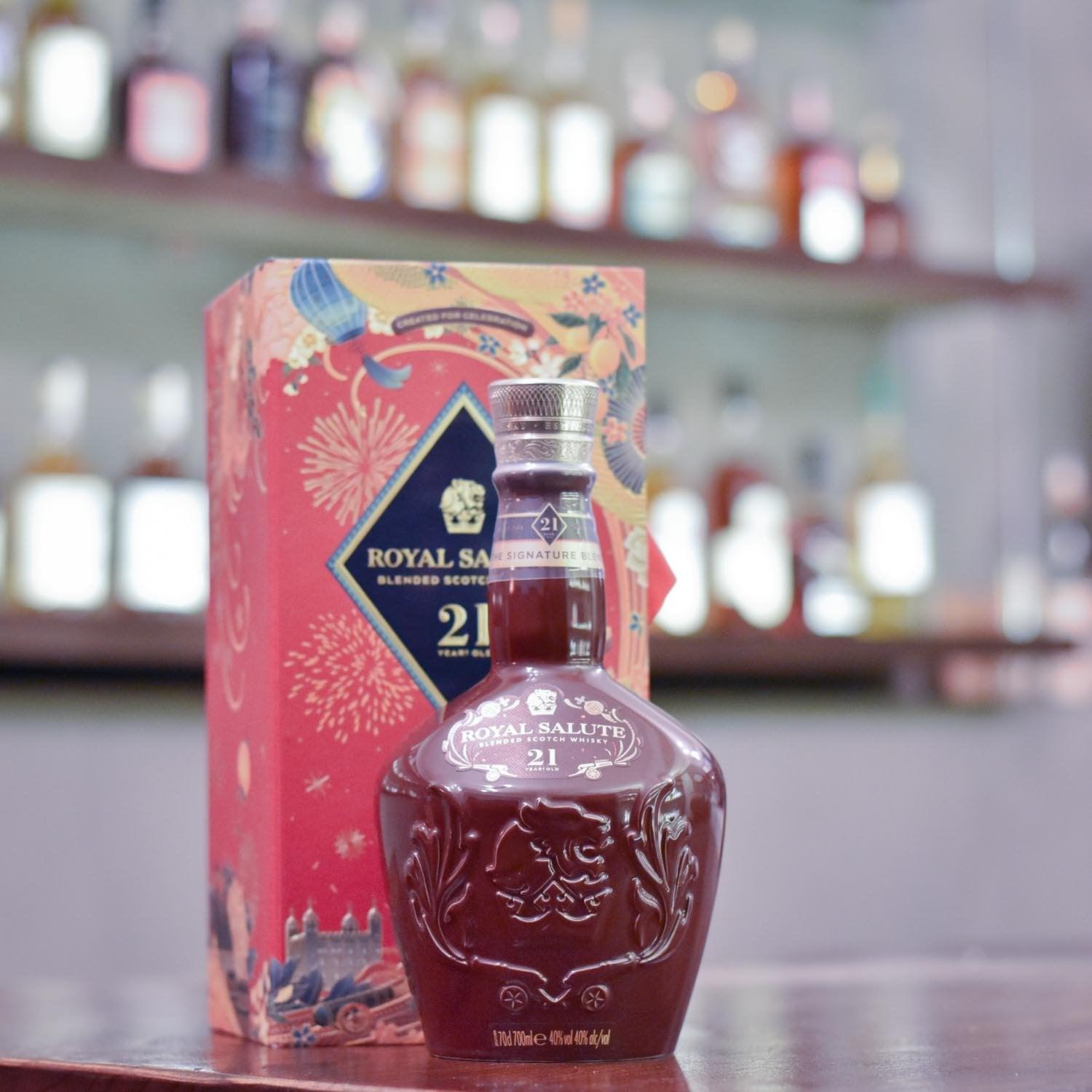 Chivas Regal Royal Salute 21 Year Old CNY Edition - The Rare Malt