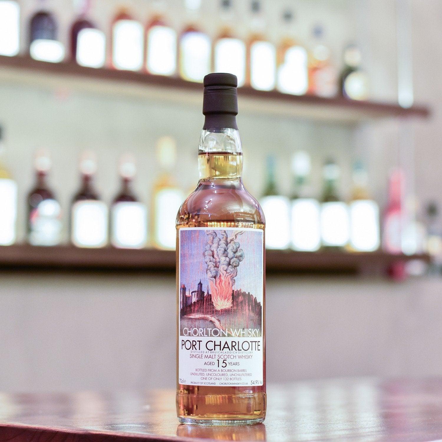 Chorlton Whisky - Port Charlotte 15 Year Old - The Rare Malt