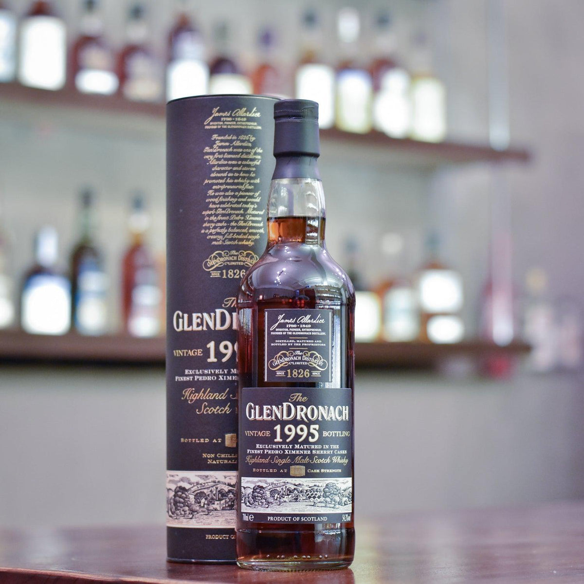 Glendronach 18 Year Old 1995 PX Sherry Cask Strength - The Rare Malt