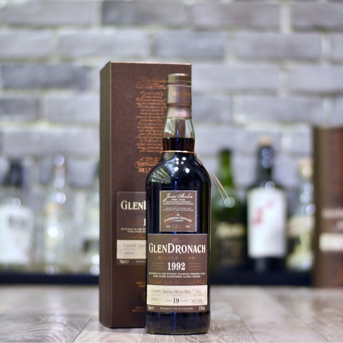 Glendronach 19 Year Old 1992 Cask 1123 - The Rare Malt