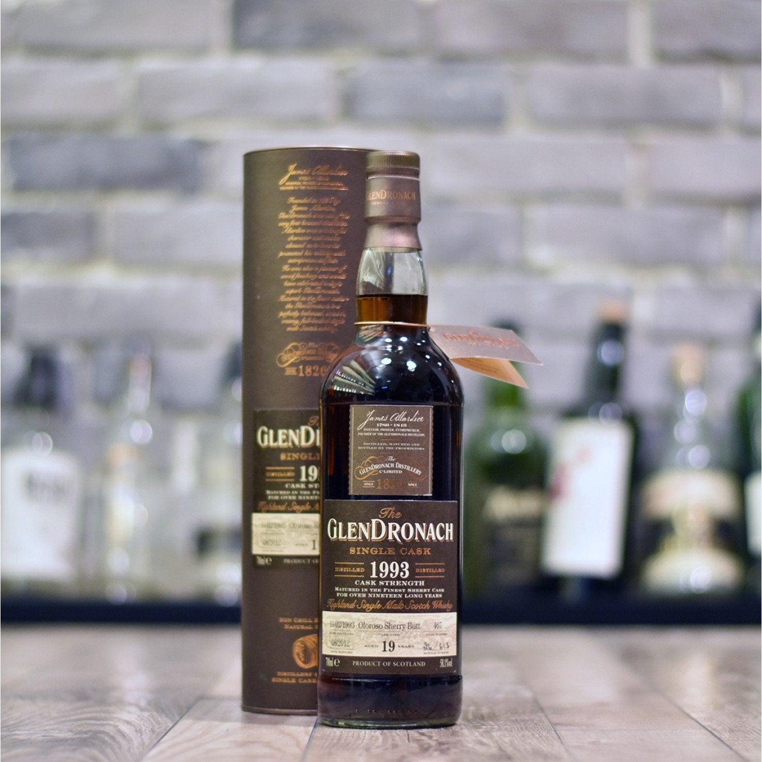 Glendronach 19 Year Old 1993 Cask 467 - The Rare Malt