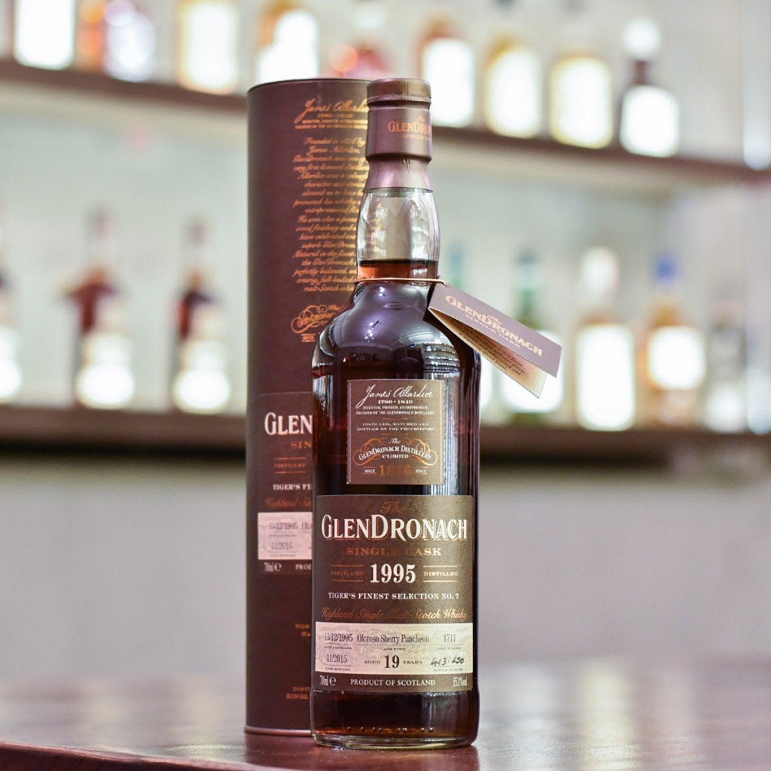 Glendronach 19 Year Old 1995 Tiger's Finest Selection Cask 1711 - The Rare Malt