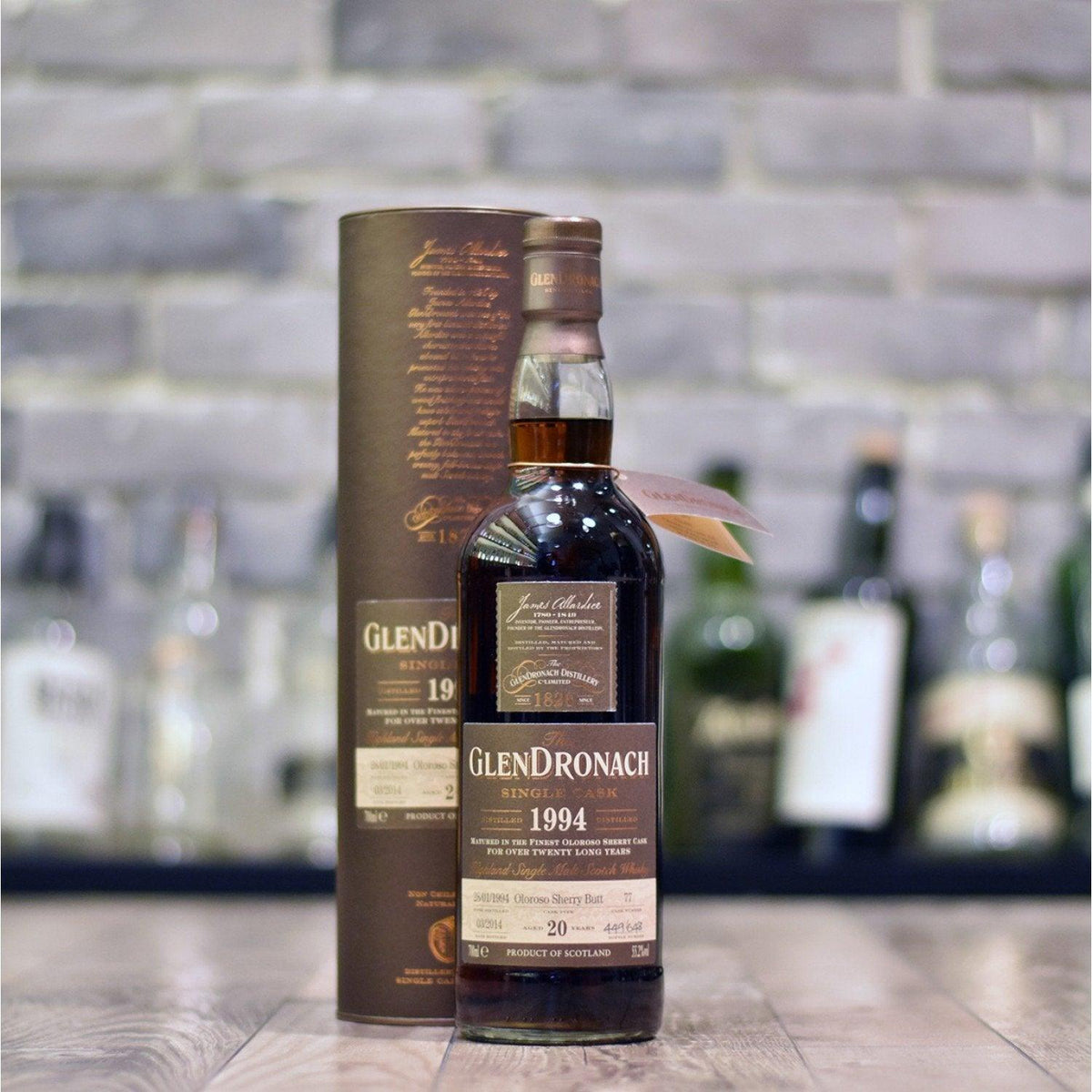 Glendronach 20 Year Old 1994 Cask 77 - The Rare Malt