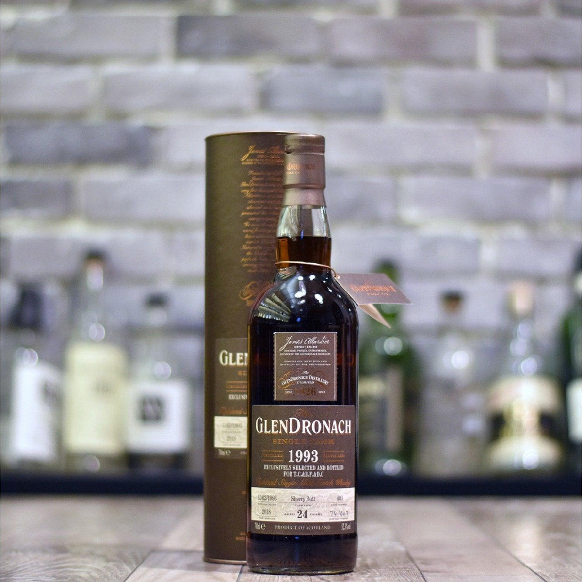 Glendronach 24 Year Old 1993 for T.C.&B.F.&D.C. Cask 403 - The Rare Malt