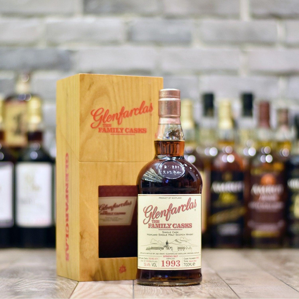 Glenfarclas 23 Year Old 1993 - Family Cask 3951 - The Rare Malt