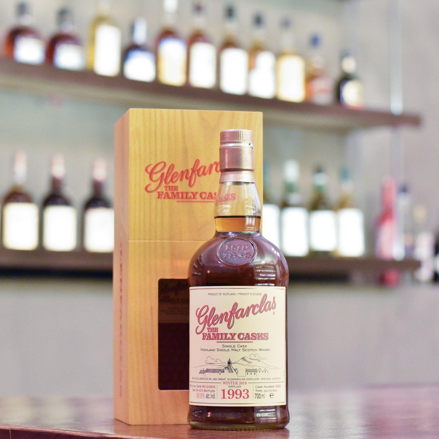 Glenfarclas 24 Year Old 1993 Family Cask 4662 - The Rare Malt