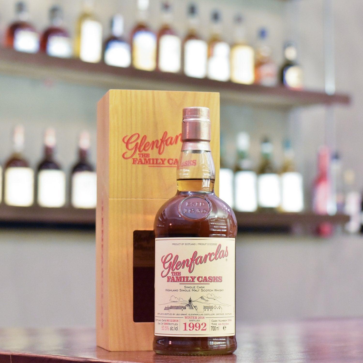 Glenfarclas 26 Year Old 1992 Family Cask 5984 - The Rare Malt