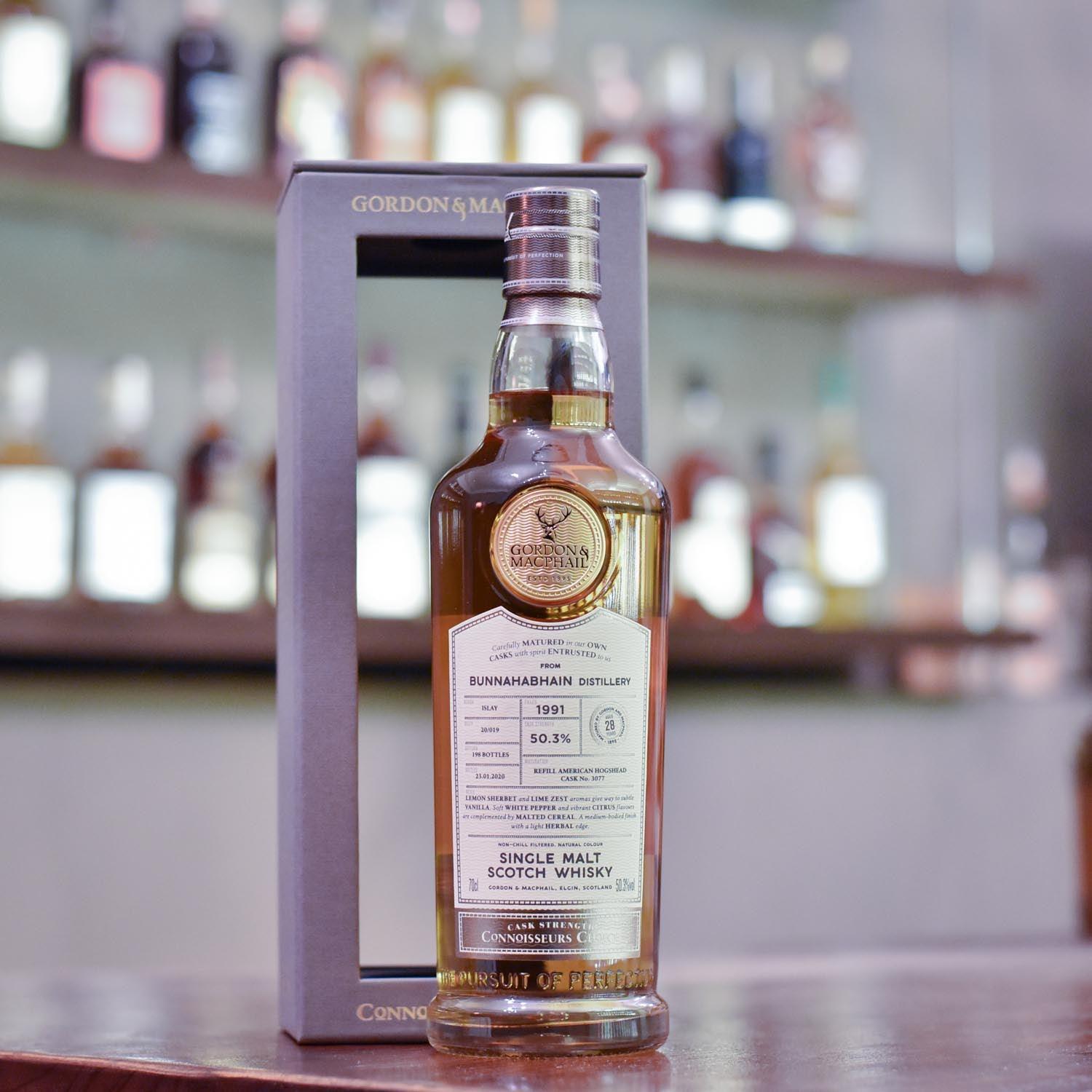 Gordon & MacPhail - Bunnahabhain 28 Year Old 1991 Connoisseurs Choice Cask 3077 - The Rare Malt