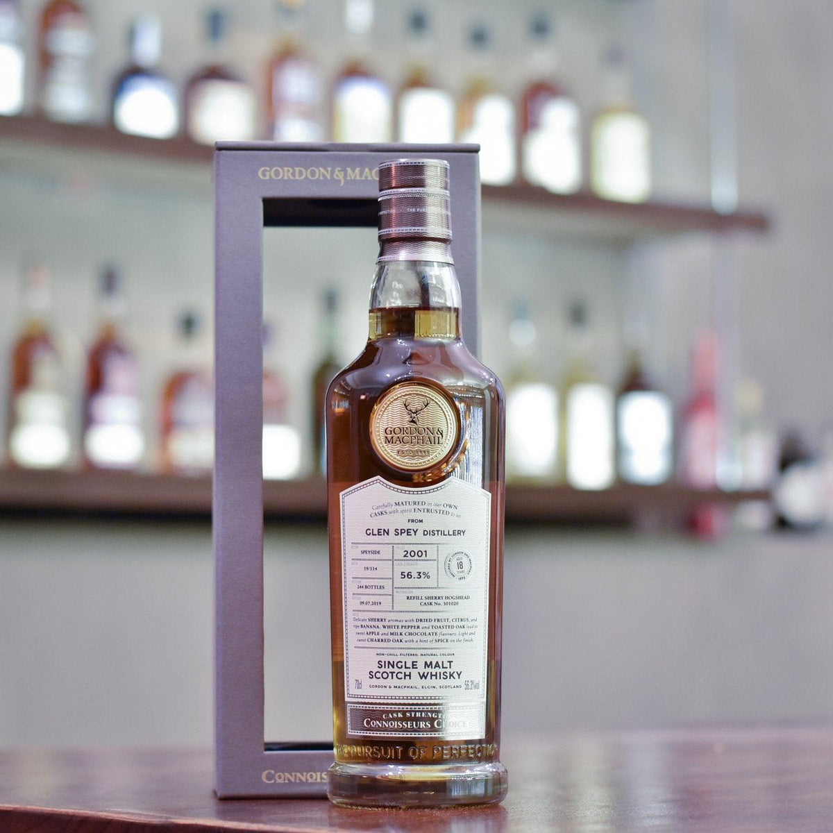 Gordon & MacPhail - Glen Spey 18 Year Old 2001 Connoisseurs Choice - The Rare Malt