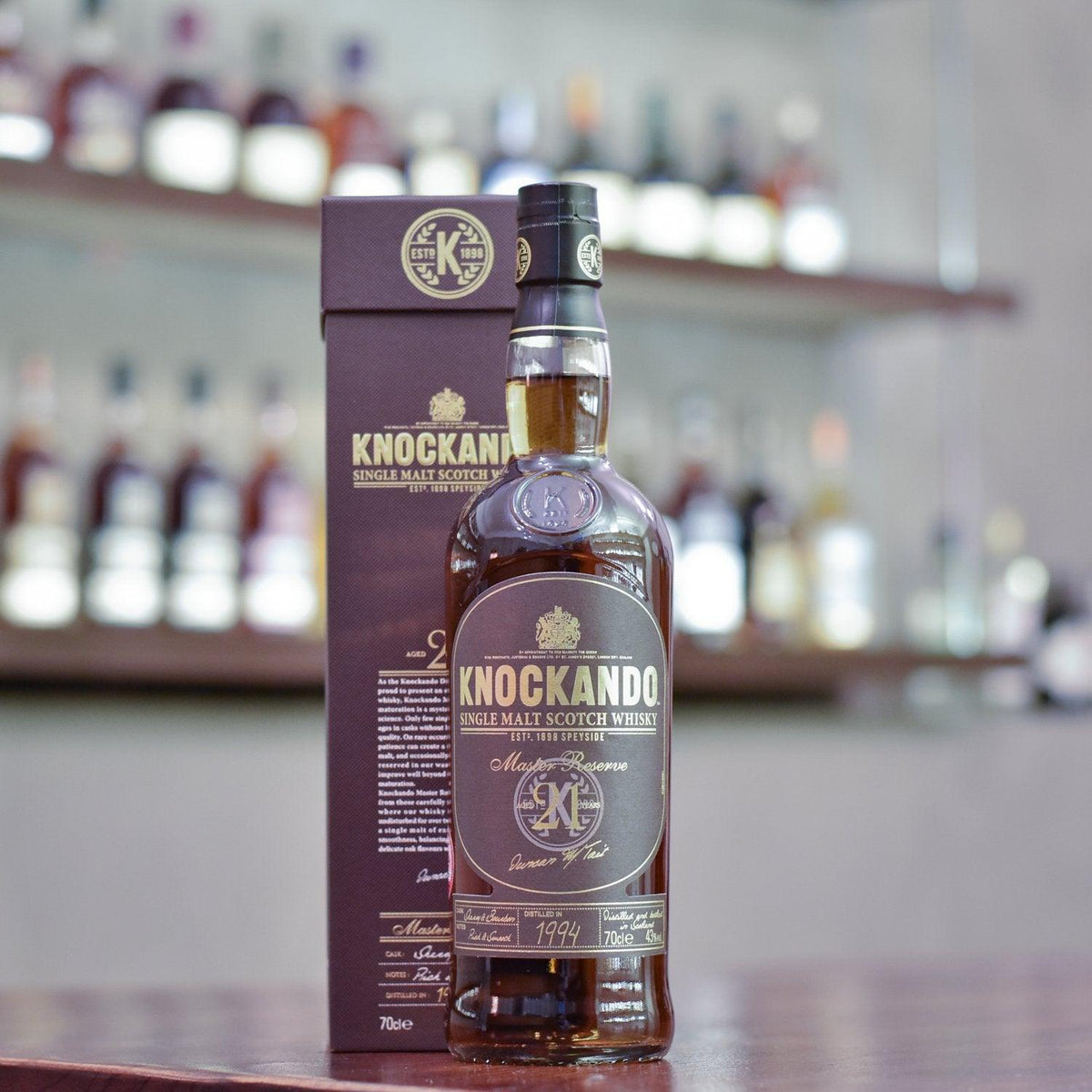 Knockando 21 Year Old 1994 Master Reserve - The Rare Malt