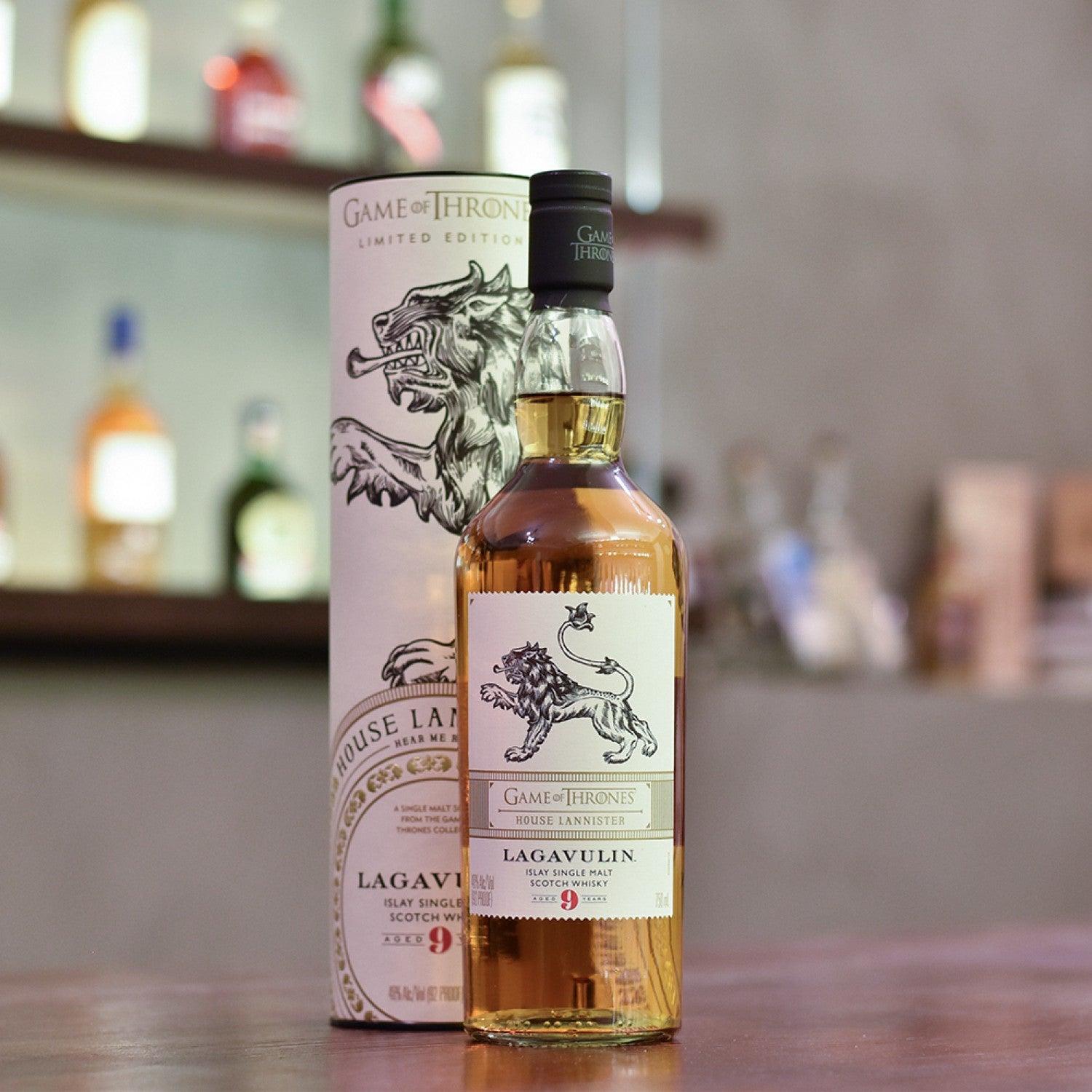 Lagavulin 9 Year Old - Game Of Thrones House Lannister - The Rare Malt