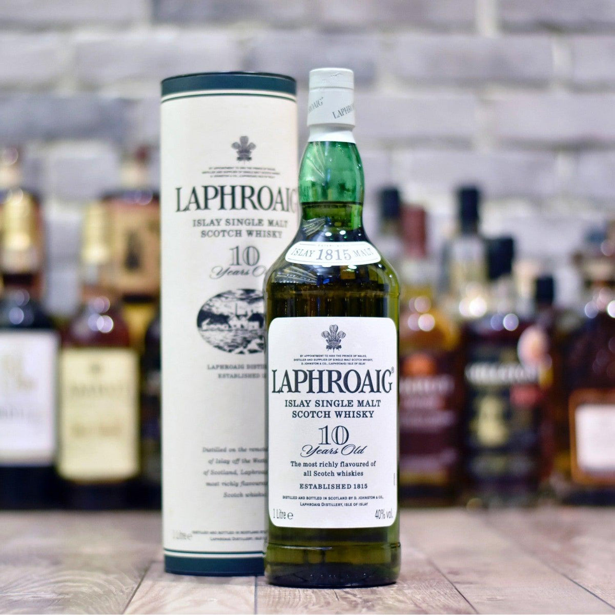 Laphroaig 10 Year Old - Older Bottling 1L - The Rare Malt