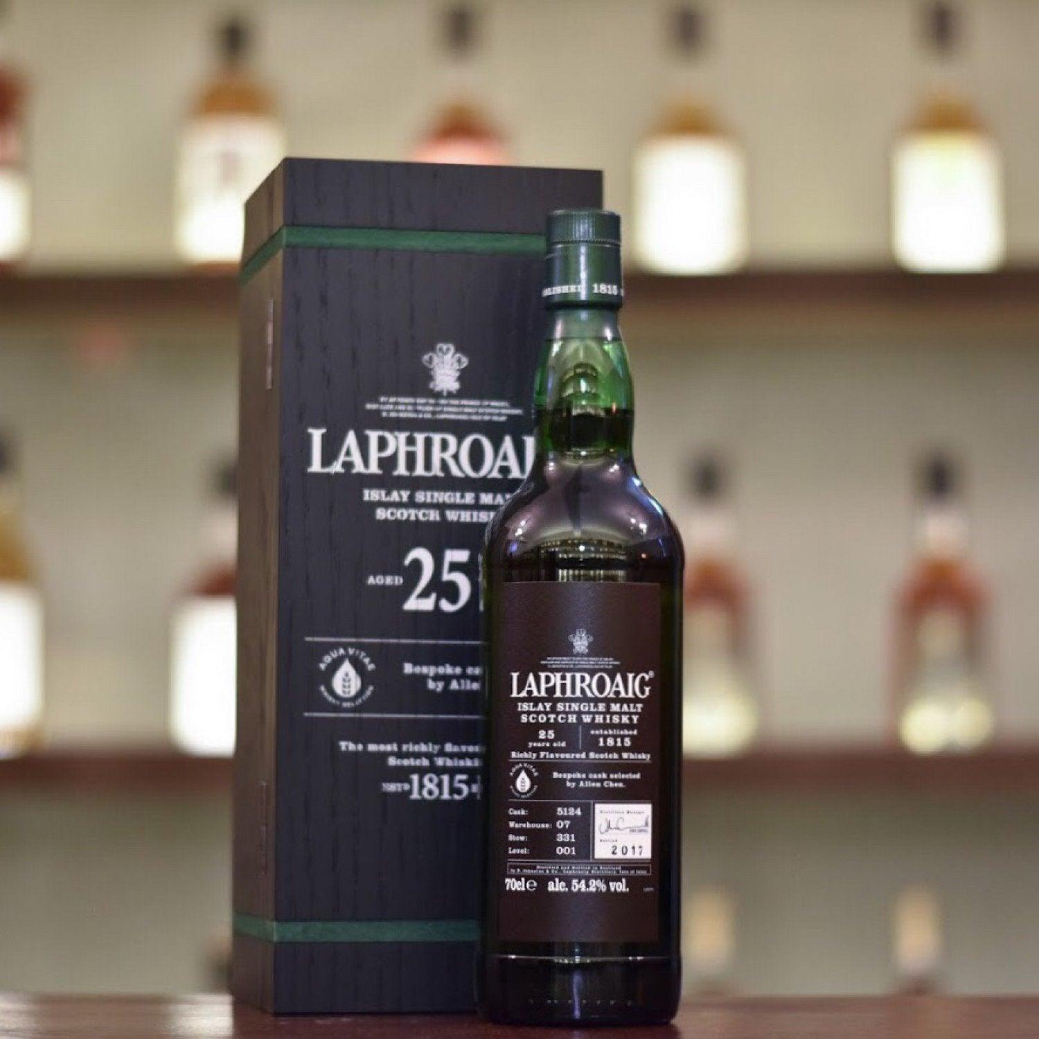 Laphroaig 25 Year Old for Aqua Vitae Cask 5124 - The Rare Malt