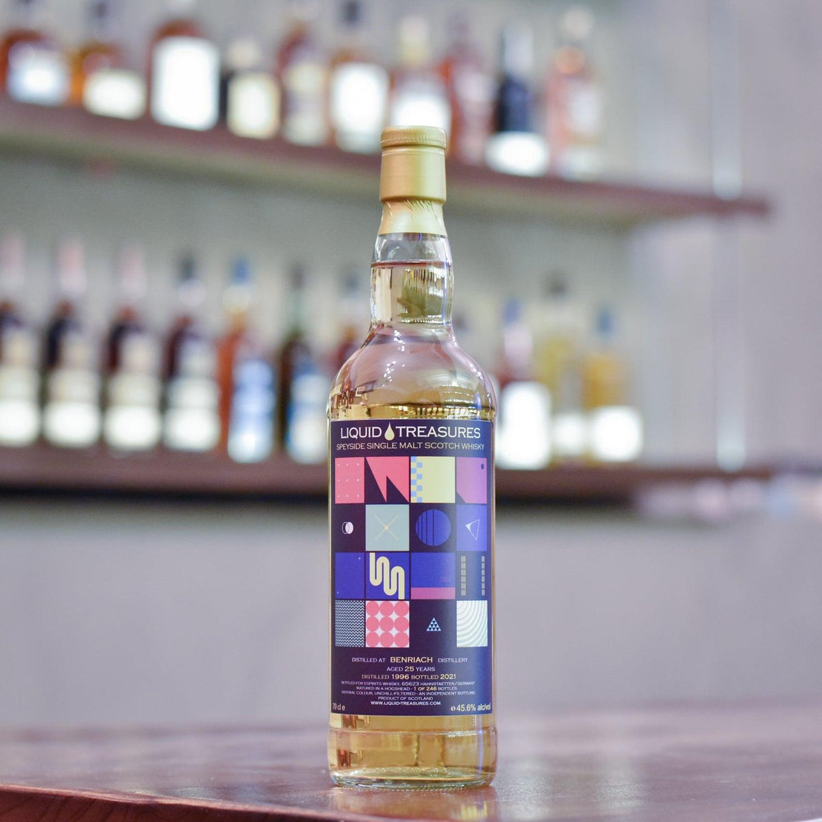 Liquid Treasures - Benriach 25 Year Old 1996 Retro - The Rare Malt