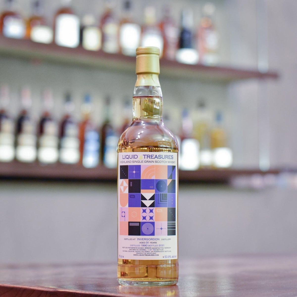 Liquid Treasures - Invergordon 31 Year Old 1990 Retro - The Rare Malt