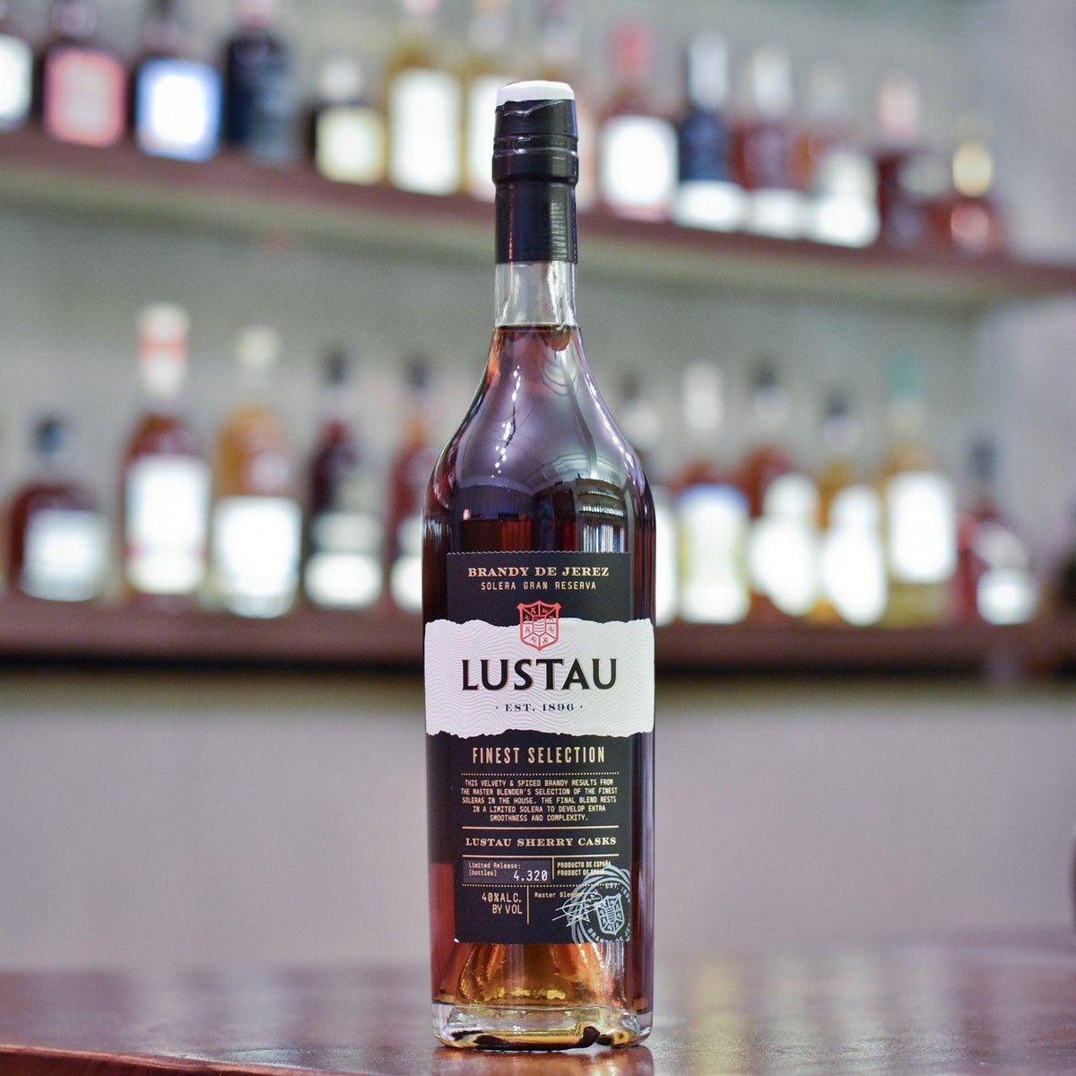 Lustau Solera Gran Reserva Sherry Casks Brandy - The Rare Malt