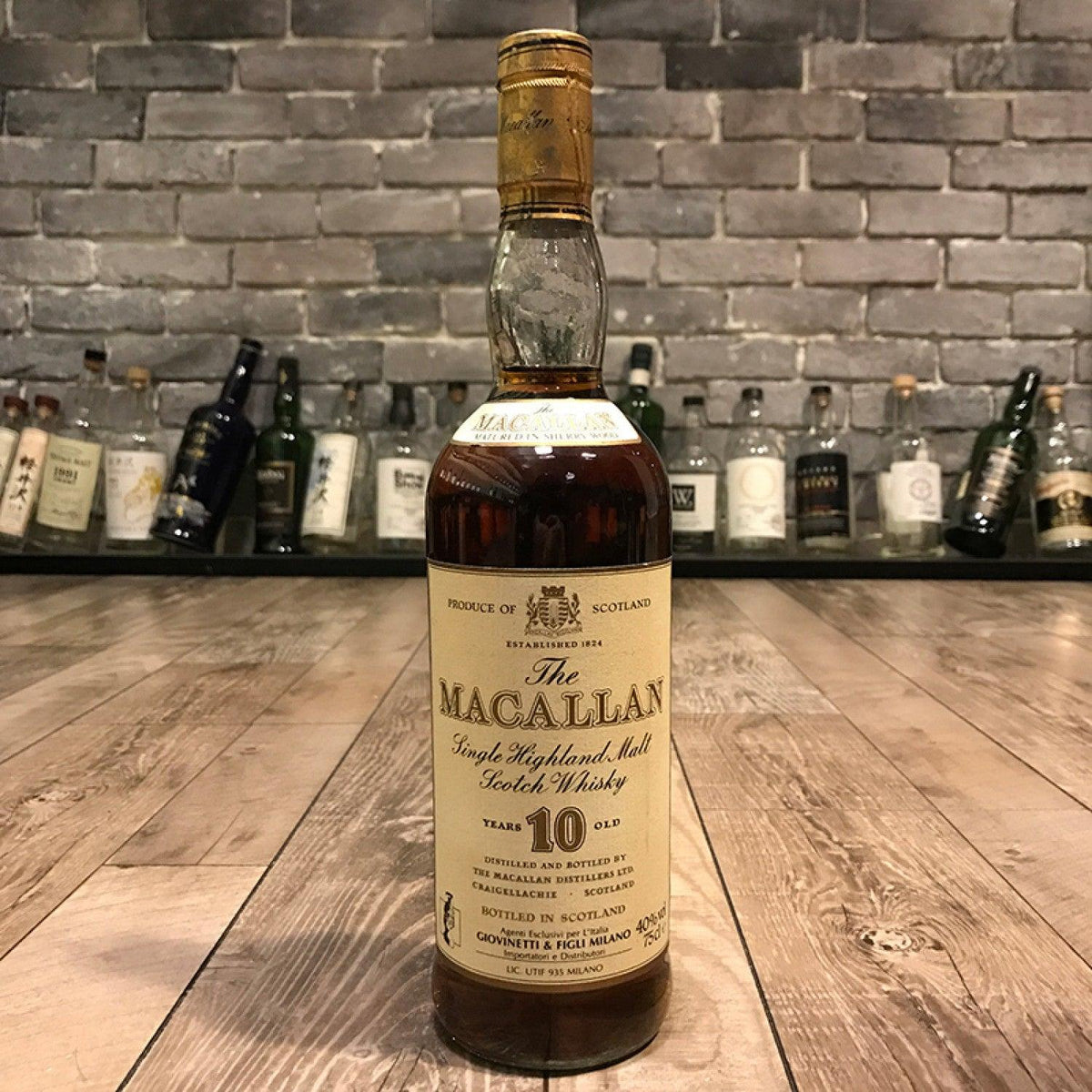 Macallan 10 Year Old Sherry Wood matured - The Rare Malt