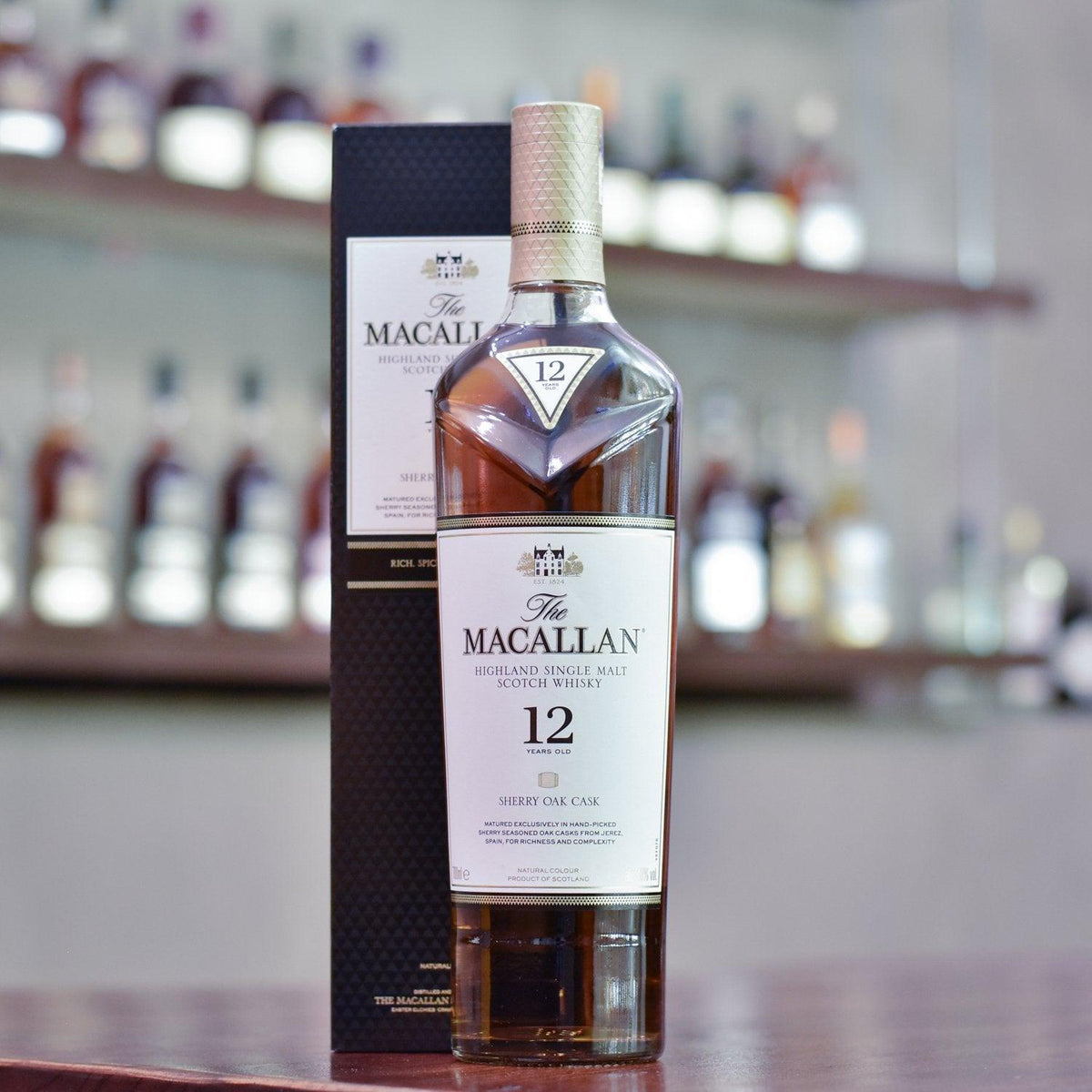 Macallan 12 Year Old Sherry Oak - The Rare Malt