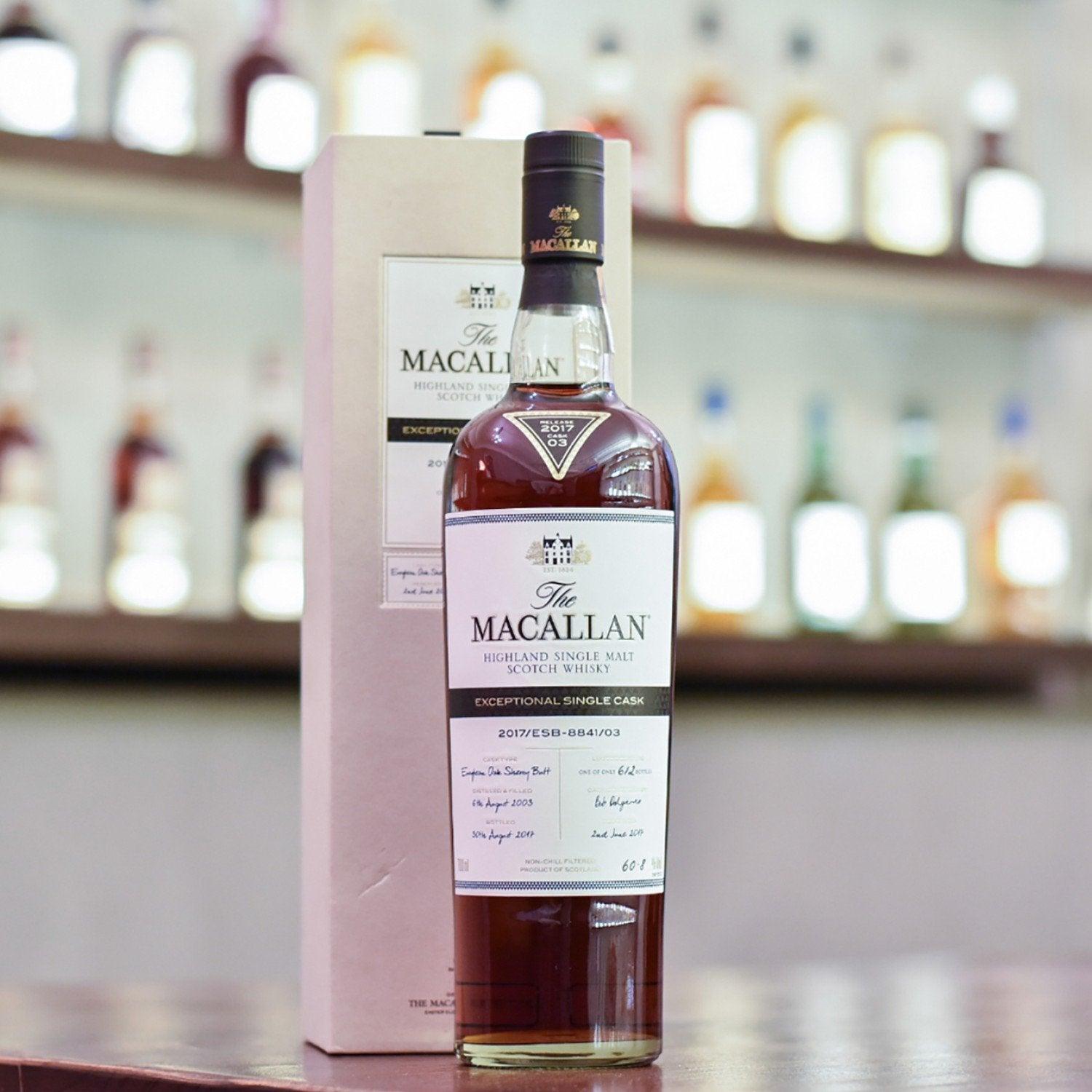 Macallan 14 Year Old 2003 Exceptional Cask 8841-03 - The Rare Malt