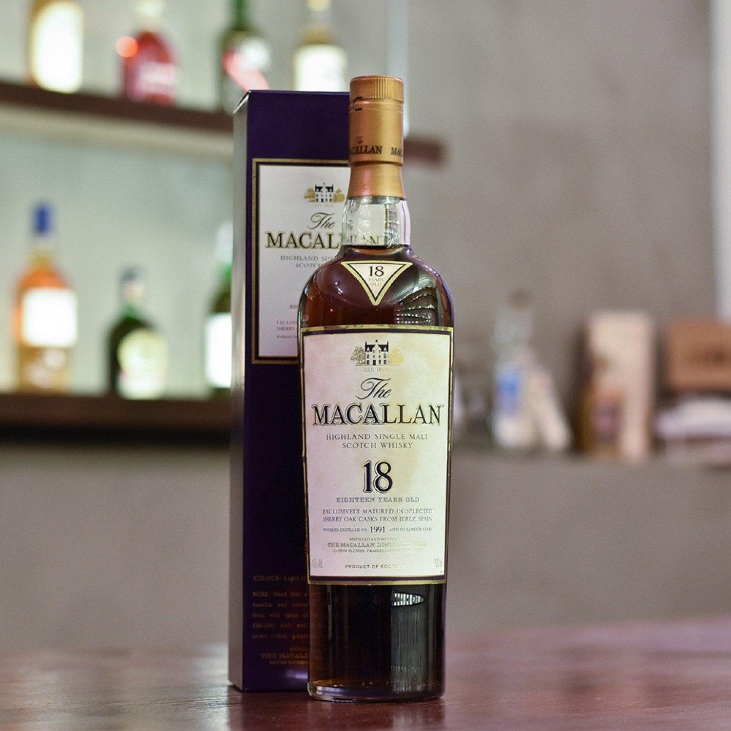 Macallan 18 Year Old 1991 - The Rare Malt