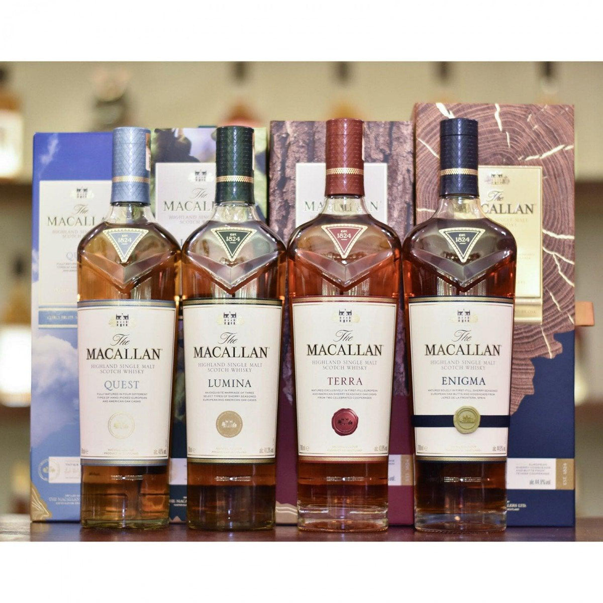 Macallan Quest Collection - Box Set - The Rare Malt